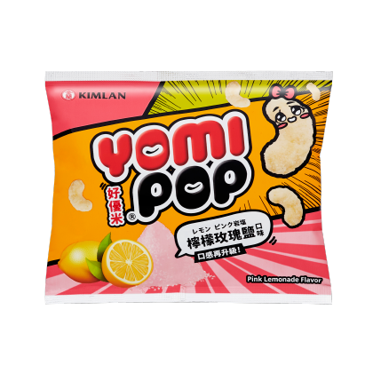 yomi pop 好優米(檸檬玫瑰鹽口味)